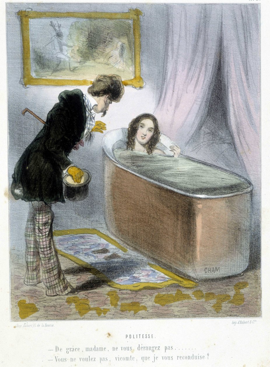 Politesse - w „Madeleines” Chama, v.1870-1880 autorstwa Amédée de Noé