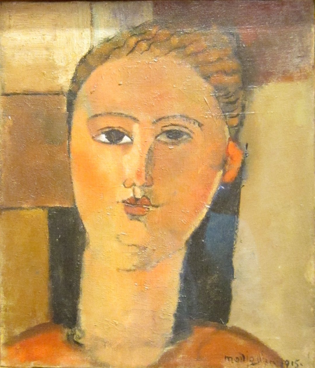  Rudowłosa dziewczyna autorstwa Amedeo Modigliani