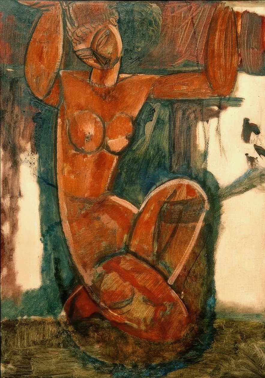 Kariatyd autorstwa Amedeo Modigliani