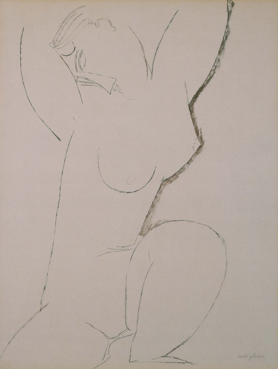 Kariatyda autorstwa Amedeo Modigliani
