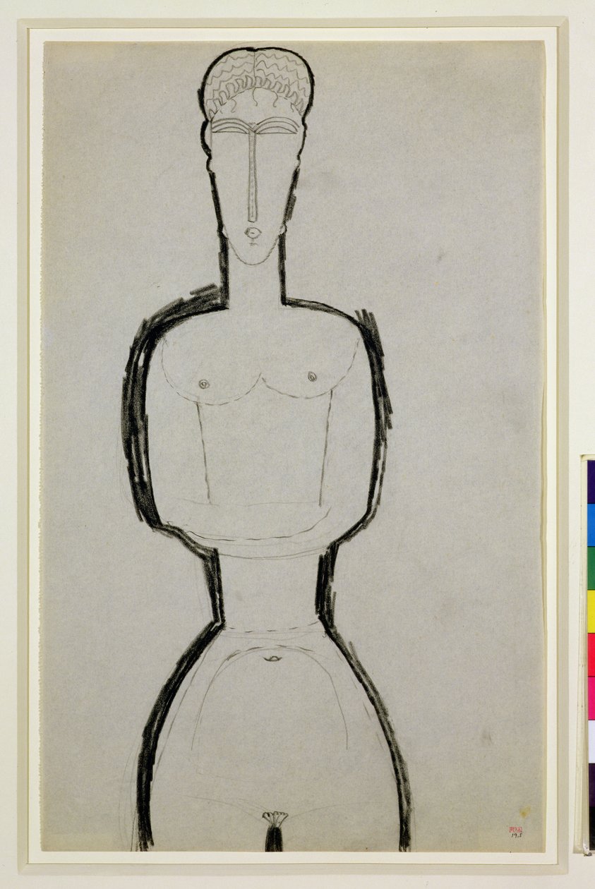 Akt kobiecy autorstwa Amedeo Modigliani