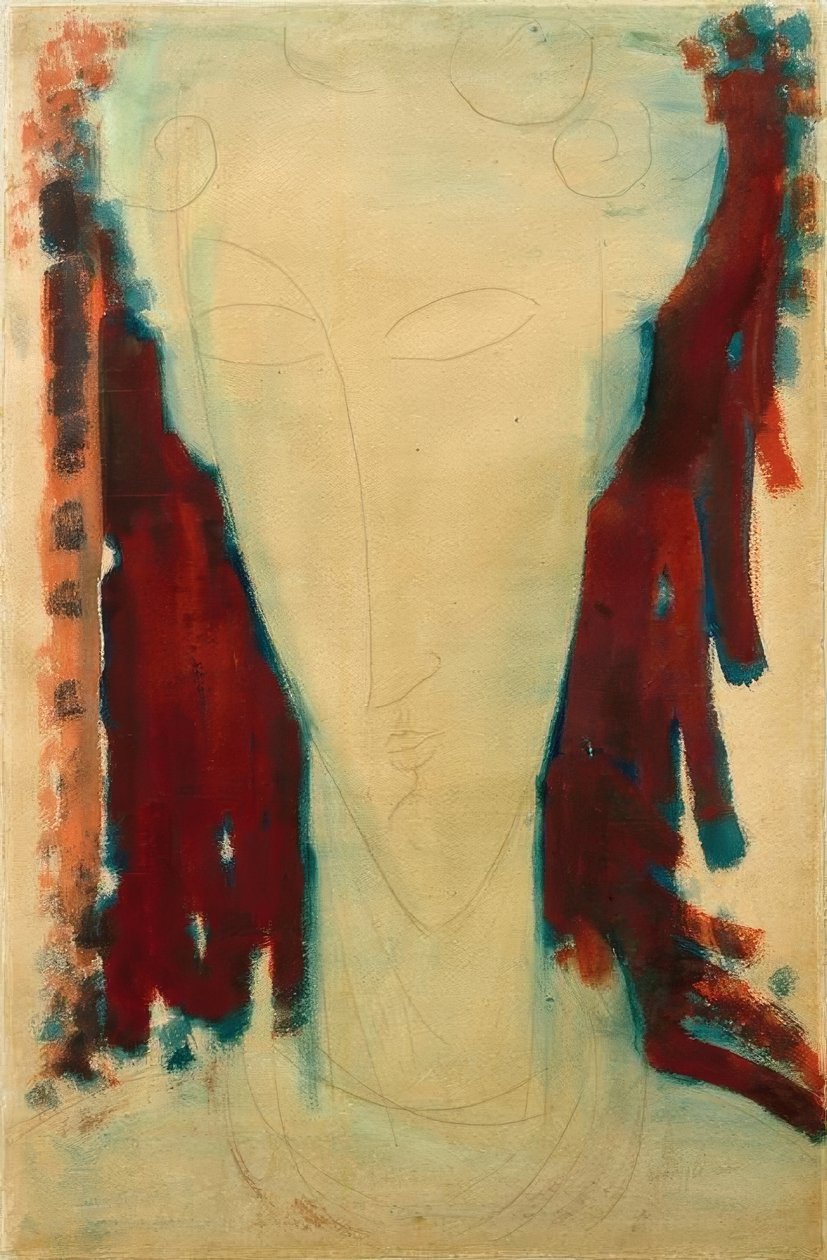 Frank Burty-Haviland / Klejnot. v. A. Modigliani autorstwa Amedeo Modigliani