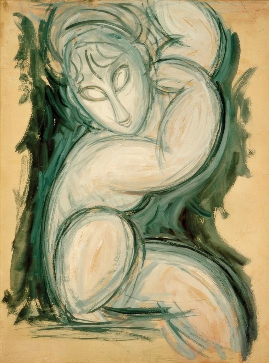 plan pracy autorstwa Amedeo Modigliani