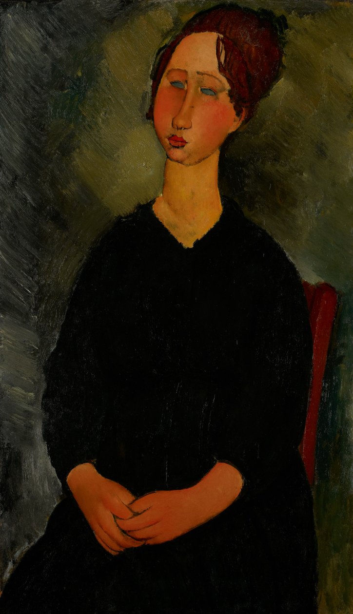 Mała służąca, ok. 1916 autorstwa Amedeo Modigliani
