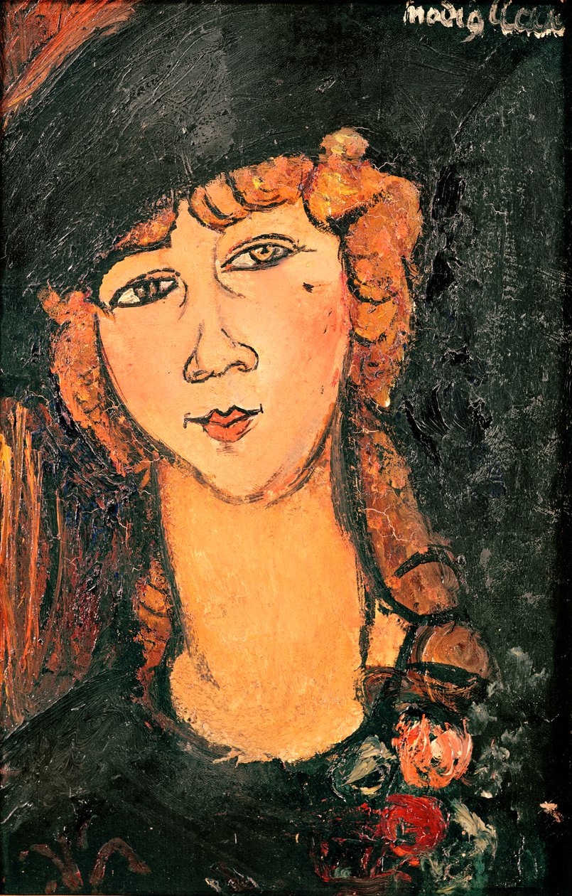 Lolota, 1917 autorstwa Amedeo Modigliani