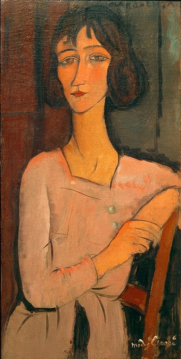 Małgorzata siedzi autorstwa Amedeo Modigliani
