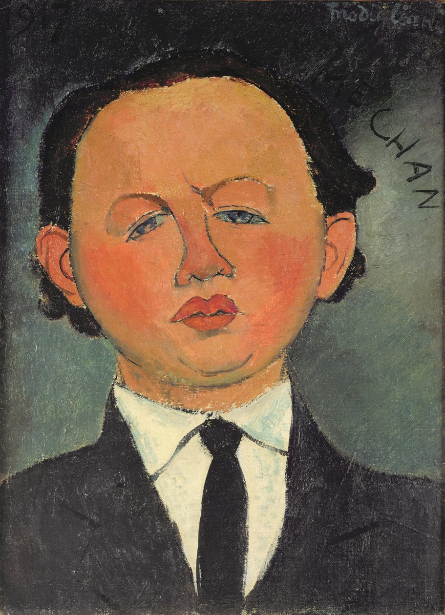 Oscar Miestchaninoff (1886-1956) 1917 autorstwa Amedeo Modigliani
