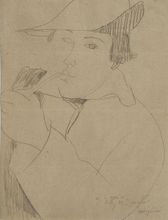 Portret Manuela Ortiza de Zarate autorstwa Amedeo Modigliani