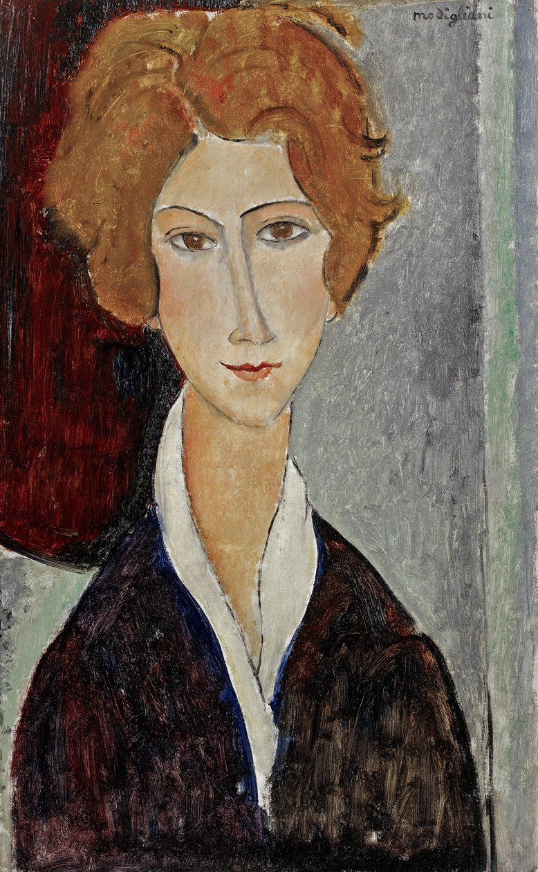 Portret kobiety autorstwa Amedeo Modigliani