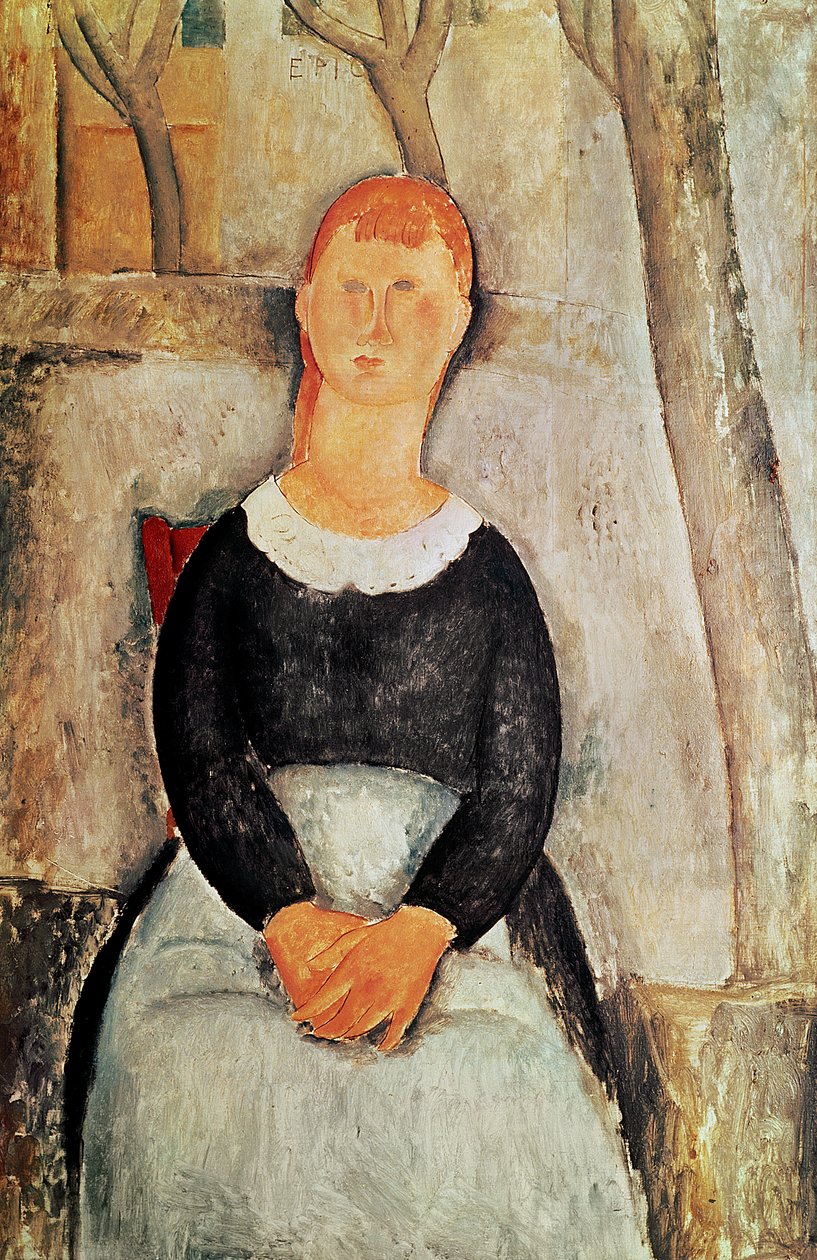 Piękny sklep spożywczy autorstwa Amedeo Modigliani