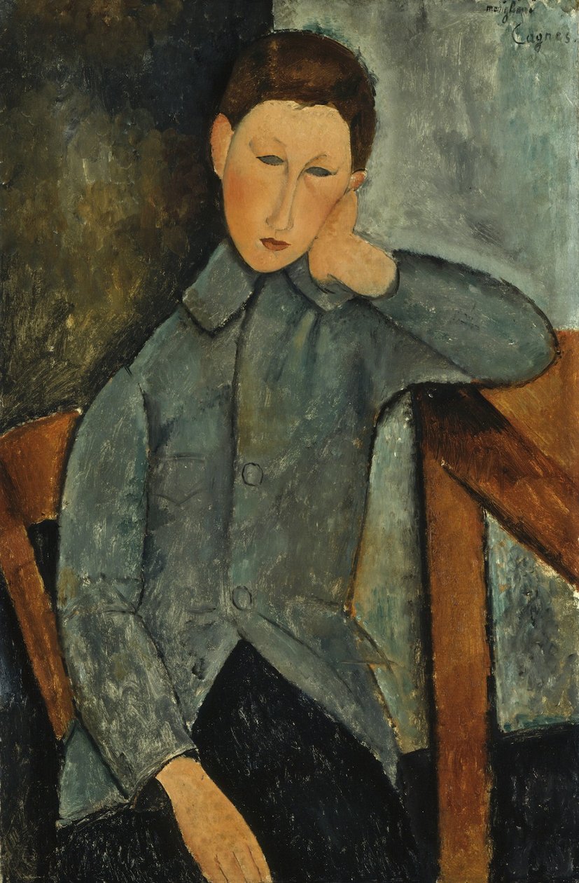 Chłopiec autorstwa Amedeo Modigliani