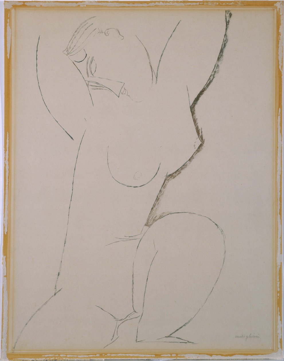 Kariatyda autorstwa Amedeo Modigliani