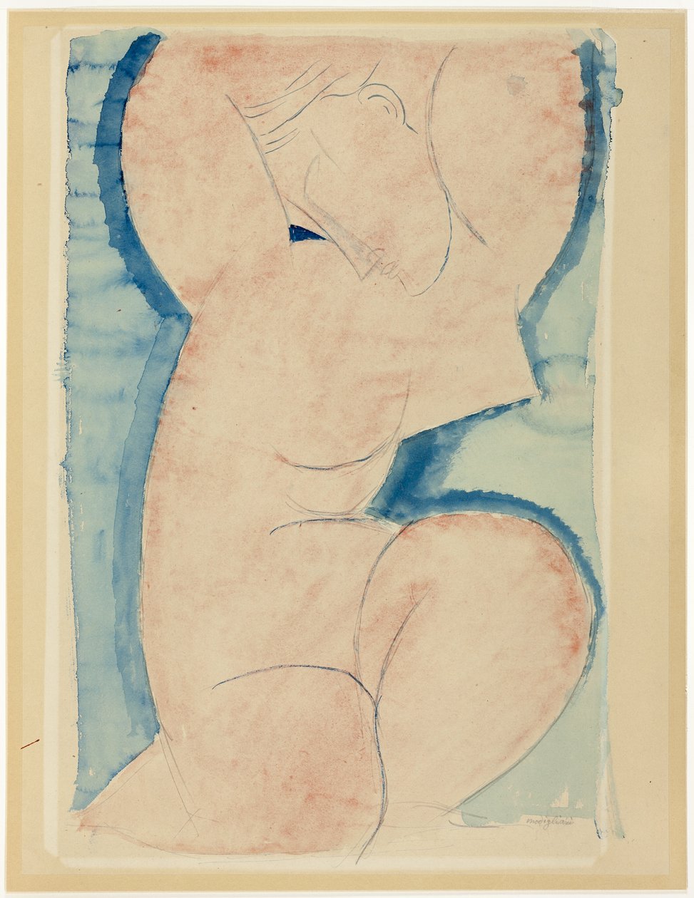 Kariatyda autorstwa Amedeo Modigliani