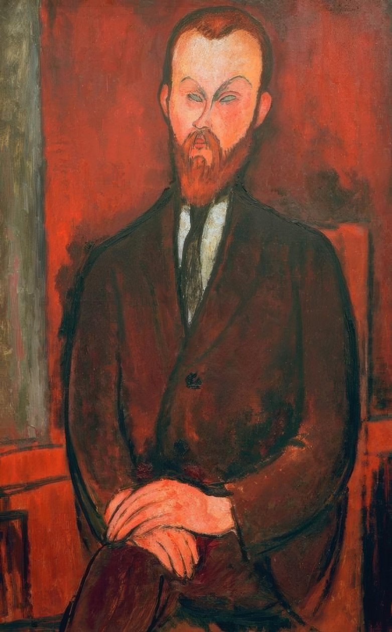 Hrabia Wielhorski autorstwa Amedeo Modigliani