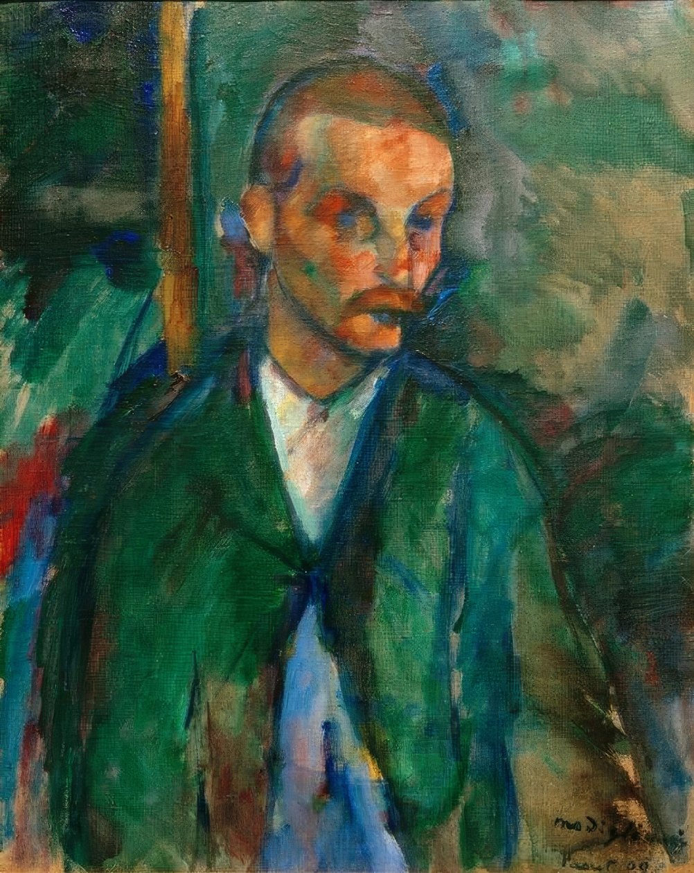 Żebrak z Livorno autorstwa Amedeo Modigliani