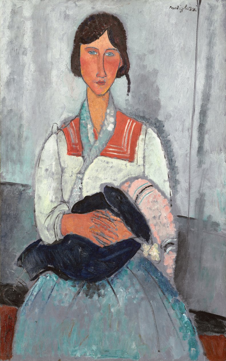 Cyganka z dzieckiem autorstwa Amedeo Modigliani
