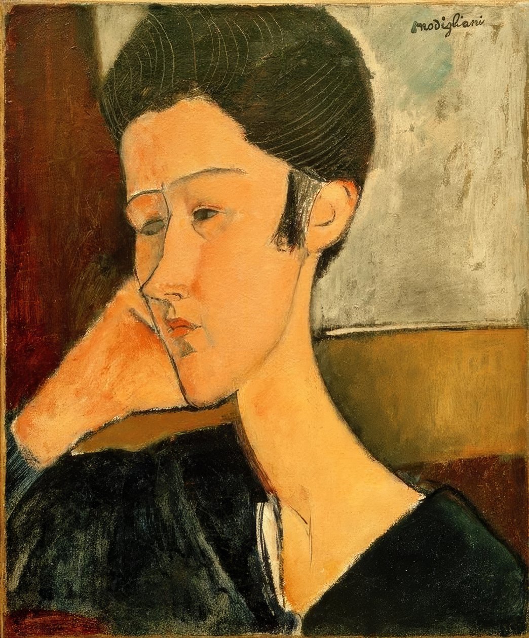 Hanka Zborowska autorstwa Amedeo Modigliani