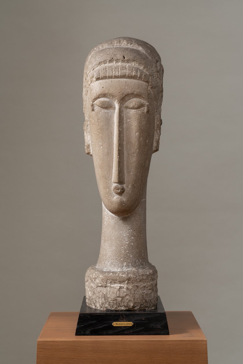 Głowa autorstwa Amedeo Modigliani