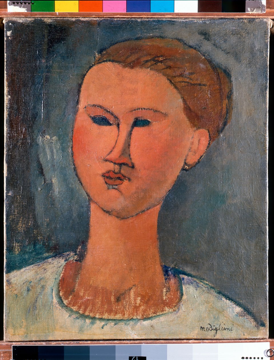 Głowa Młodej Damy autorstwa Amedeo Modigliani