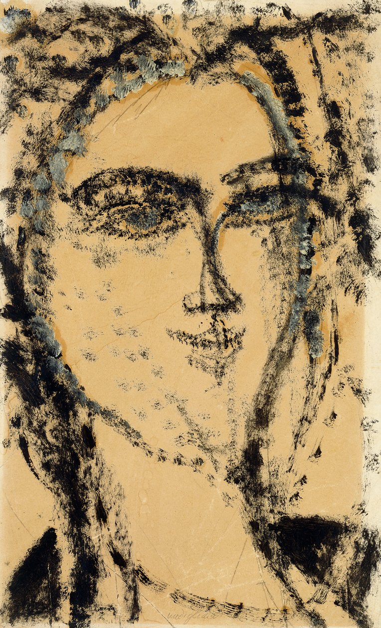 Głowa kobiety, 1915 autorstwa Amedeo Modigliani
