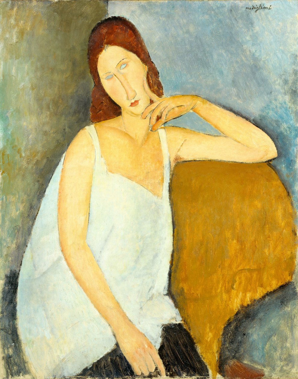 Jeanne Hébuterne (1898-1920), 1919 autorstwa Amedeo Modigliani