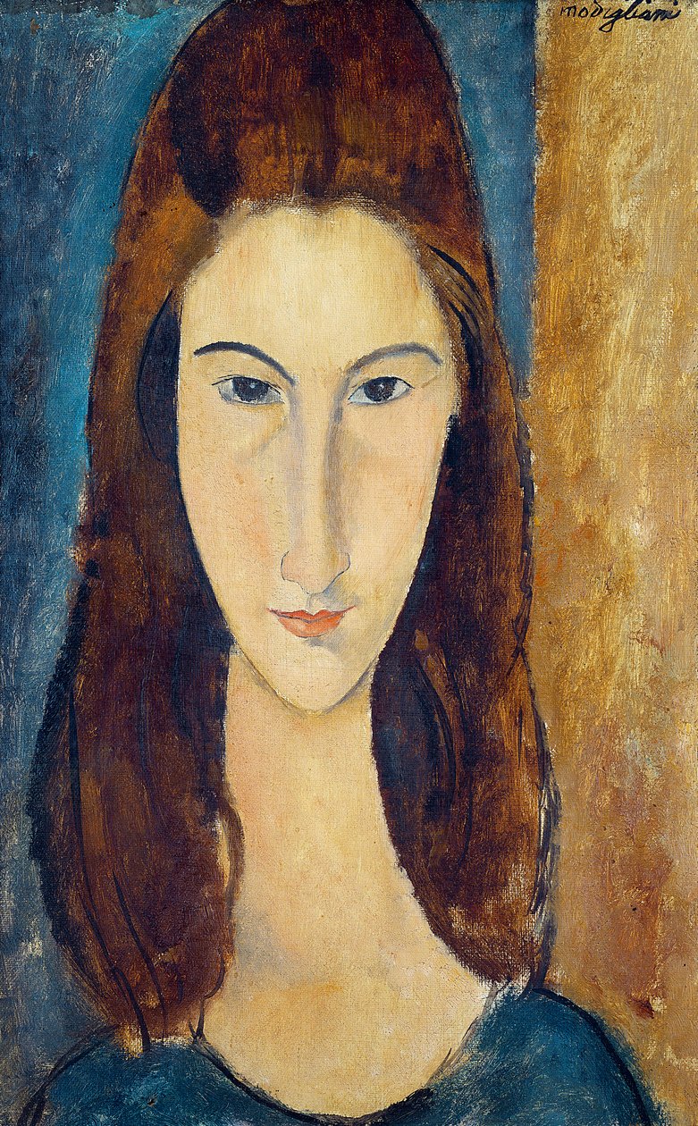 Jeanne Hebuterne, 1917-18 autorstwa Amedeo Modigliani