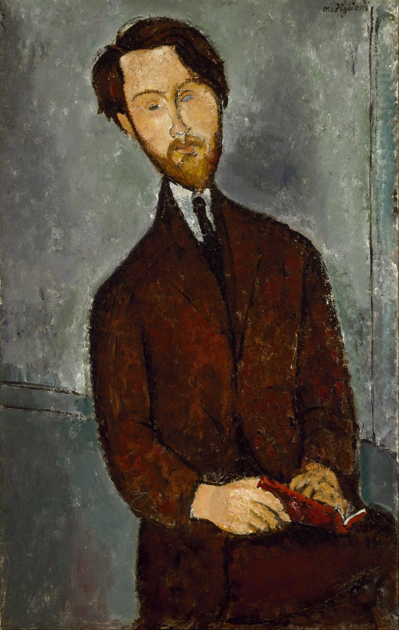Léopold Zborowski autorstwa Amedeo Modigliani