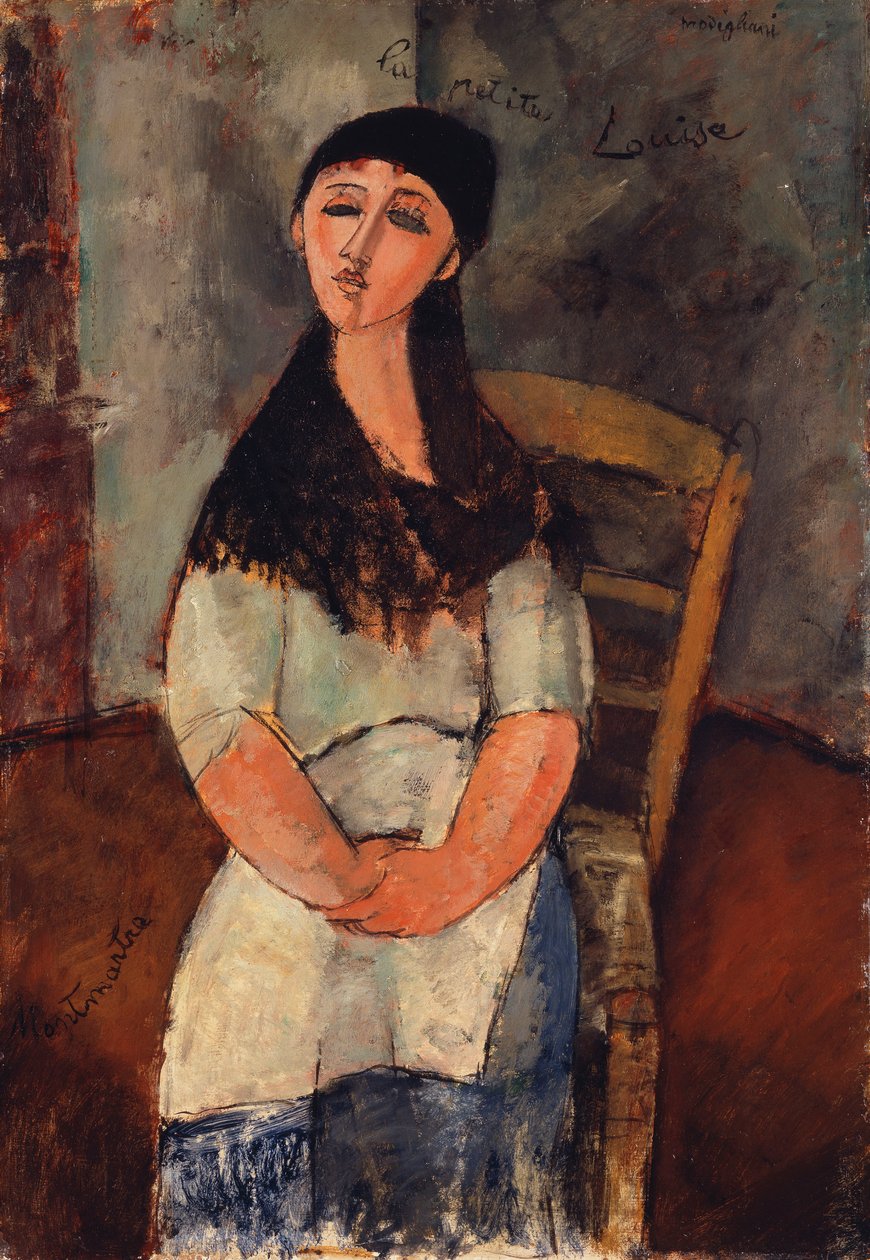 Mała Luiza, 1915 autorstwa Amedeo Modigliani