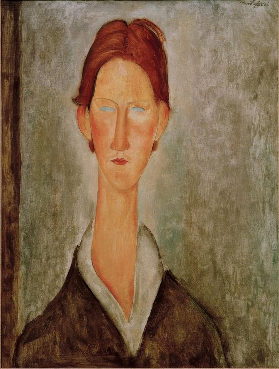 Uczeń autorstwa Amedeo Modigliani