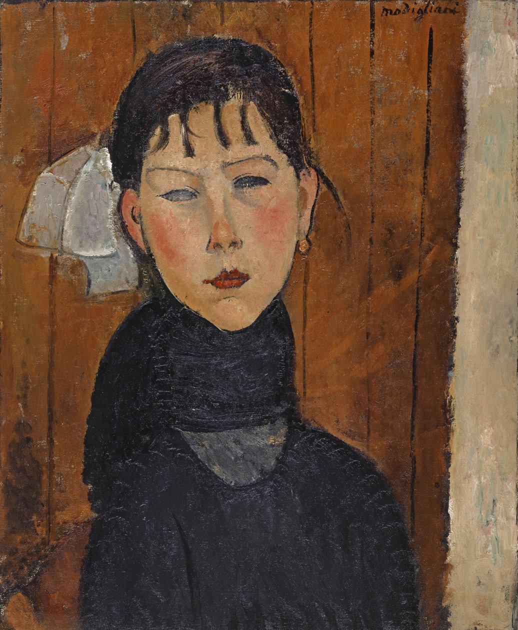 Marie (Marie, Córka Ludu), 1918 autorstwa Amedeo Modigliani
