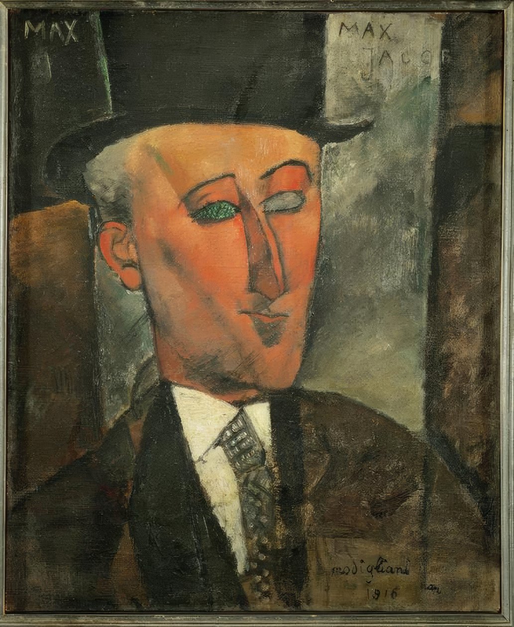 Max Jacob autorstwa Amedeo Modigliani