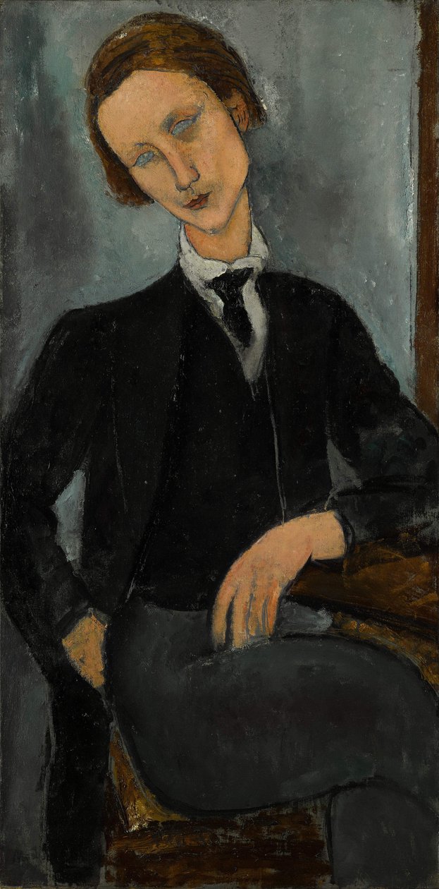 Portrait of Baranowski, 1918. autorstwa Amedeo Modigliani