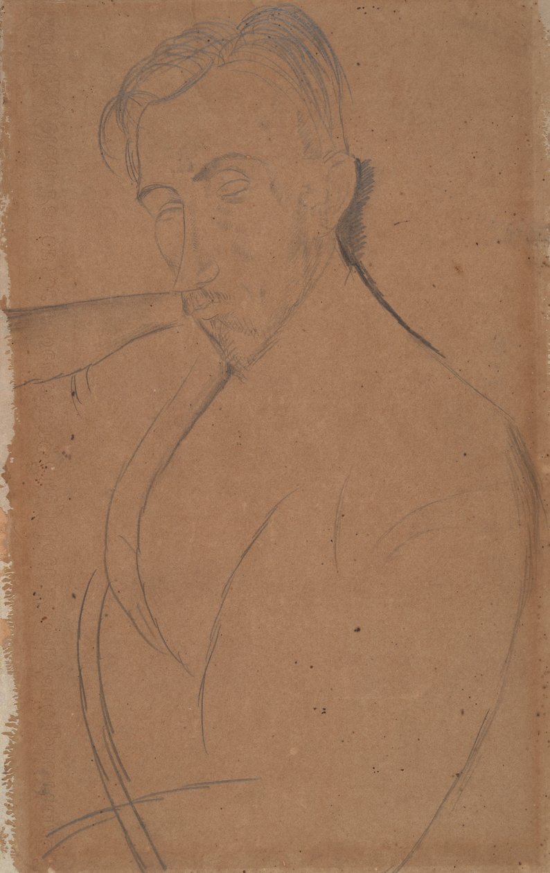 Portret Donato Frisia autorstwa Amedeo Modigliani
