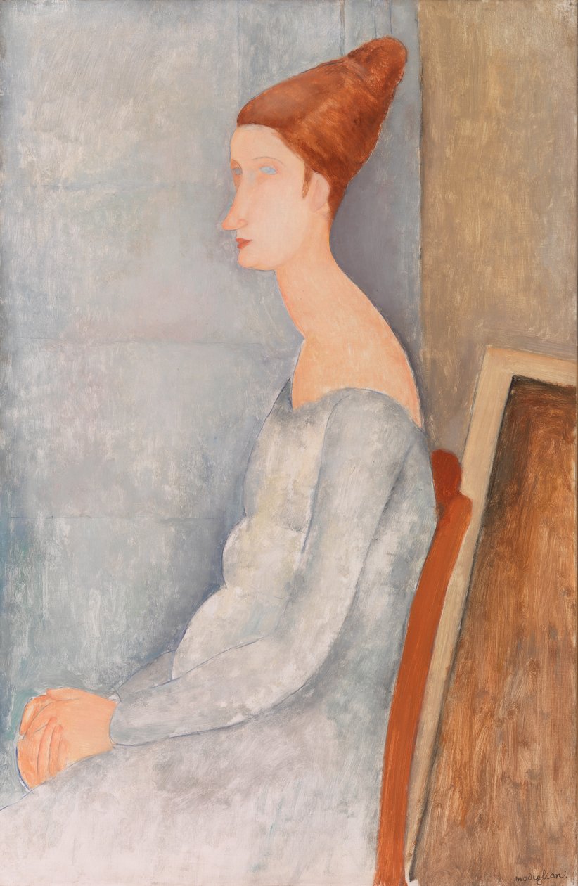 Portret Jeanne Hébuterne (Portret Jeanne Hébuterne) autorstwa Amedeo Modigliani