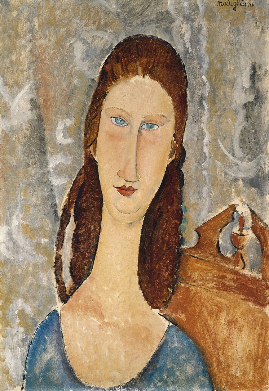 Portret Jeanne Hebuterne autorstwa Amedeo Modigliani