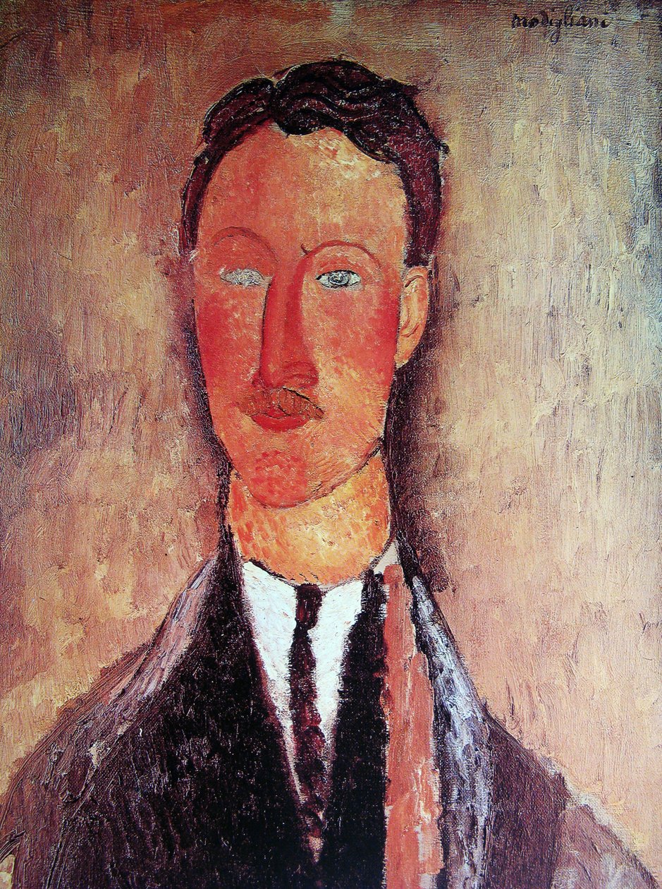 Portret Léopolda Survage 1879-1968, 1918 autorstwa Amedeo Modigliani
