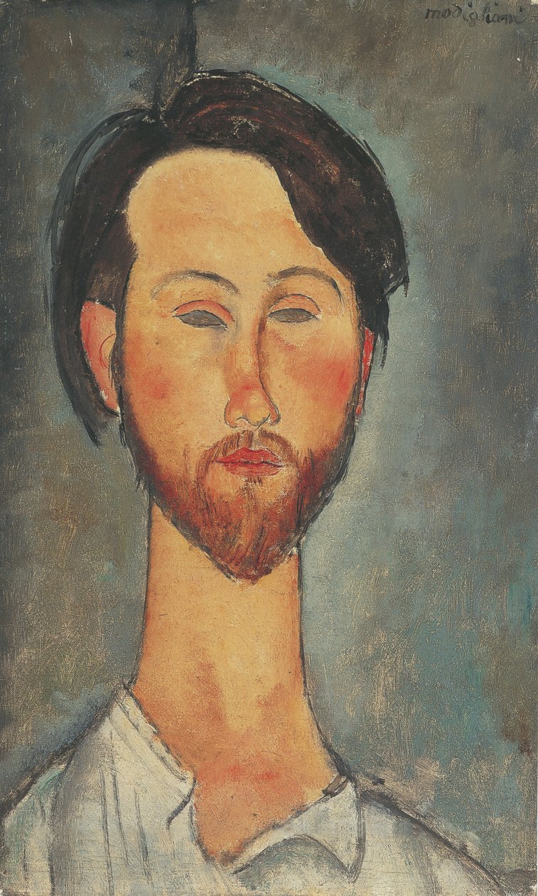 Portret Léopolda Zborowskiego 1889-1932, 1918. autorstwa Amedeo Modigliani