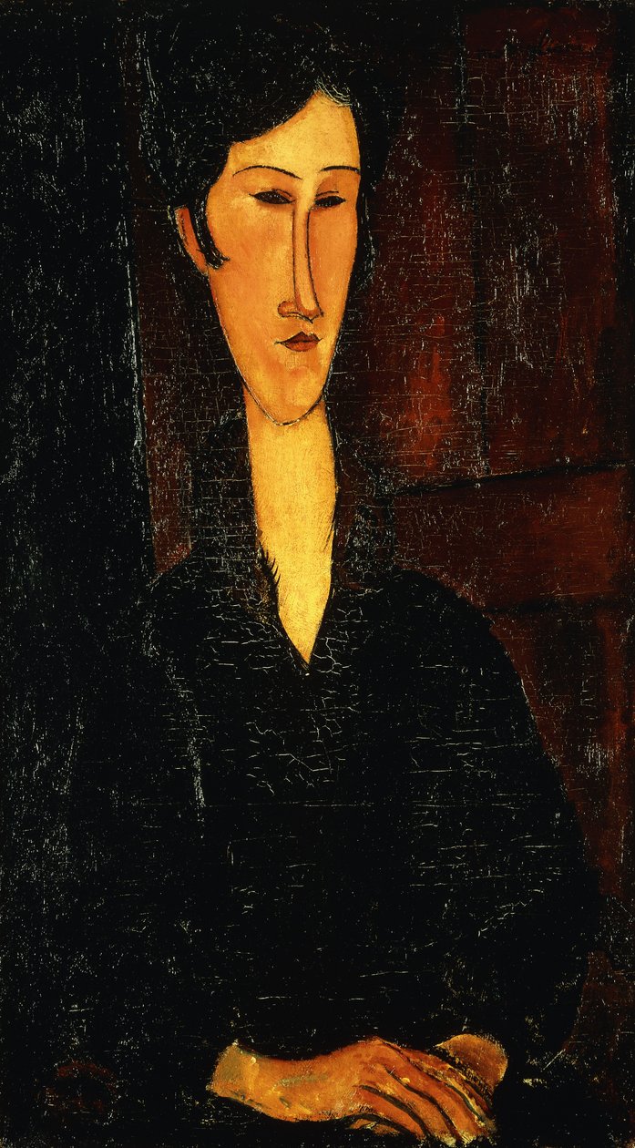 Portrait of Madam Zborowska; Ritratto di Mne Zborowska, 1917 autorstwa Amedeo Modigliani
