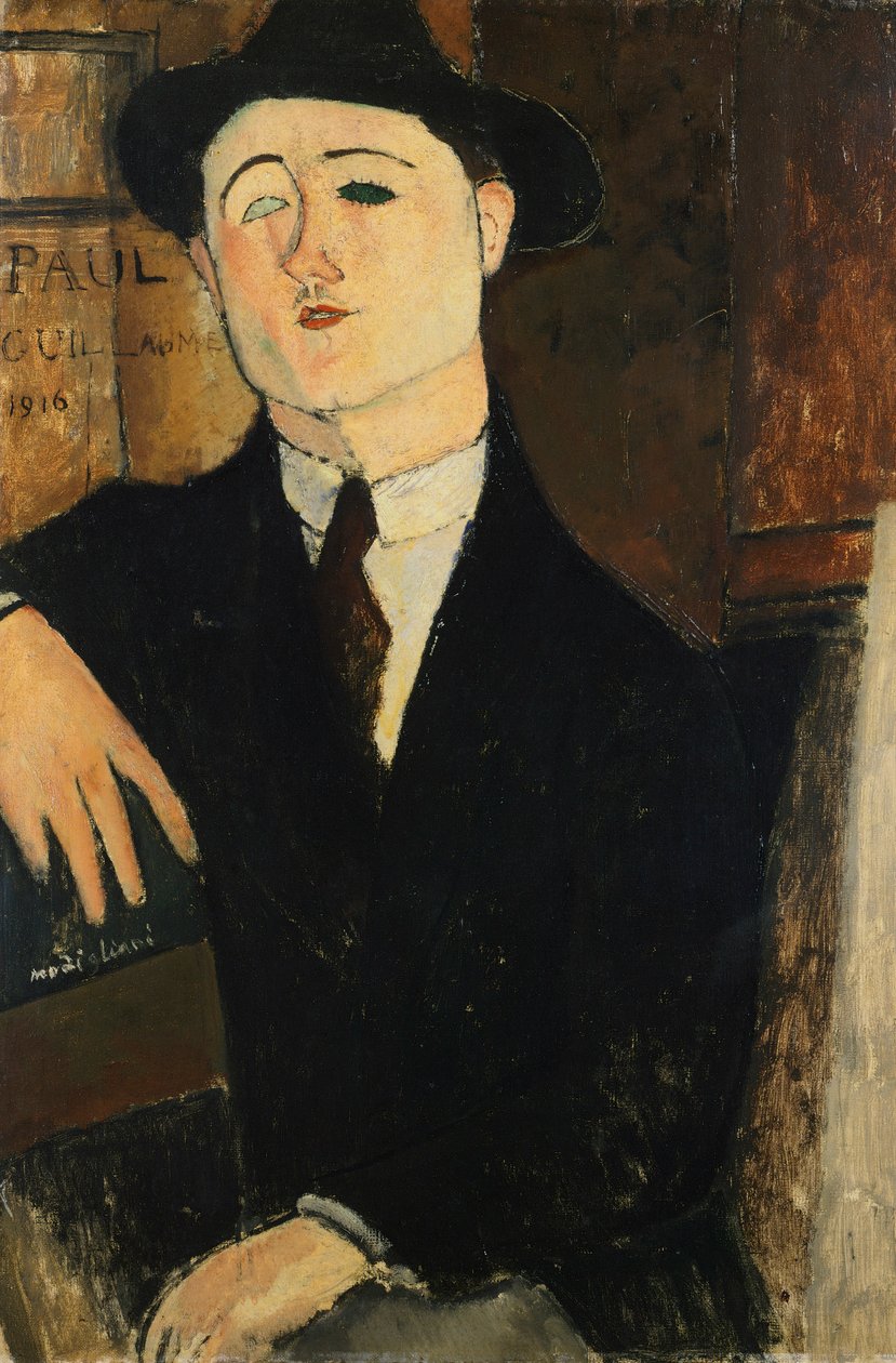 Portret Paula Guillaume autorstwa Amedeo Modigliani