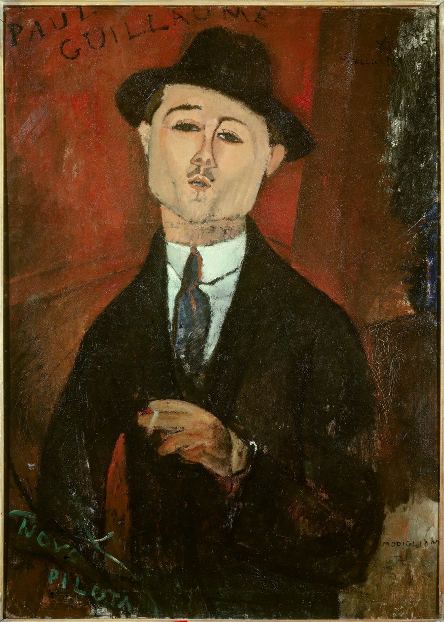 Portret Paula Guillaume autorstwa Amedeo Modigliani