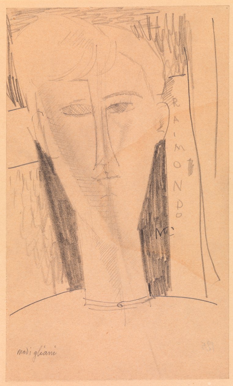 Raimondo autorstwa Amedeo Modigliani