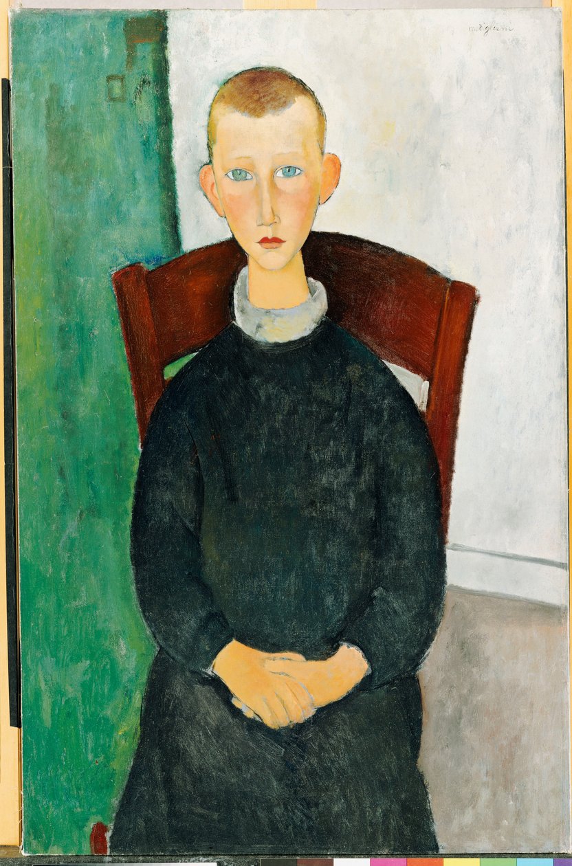 Syn dozorcy, 1918 autorstwa Amedeo Modigliani