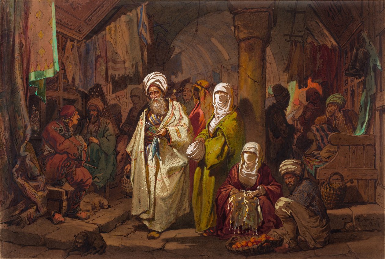 Wielki Bazar autorstwa Amedeo Preziosi