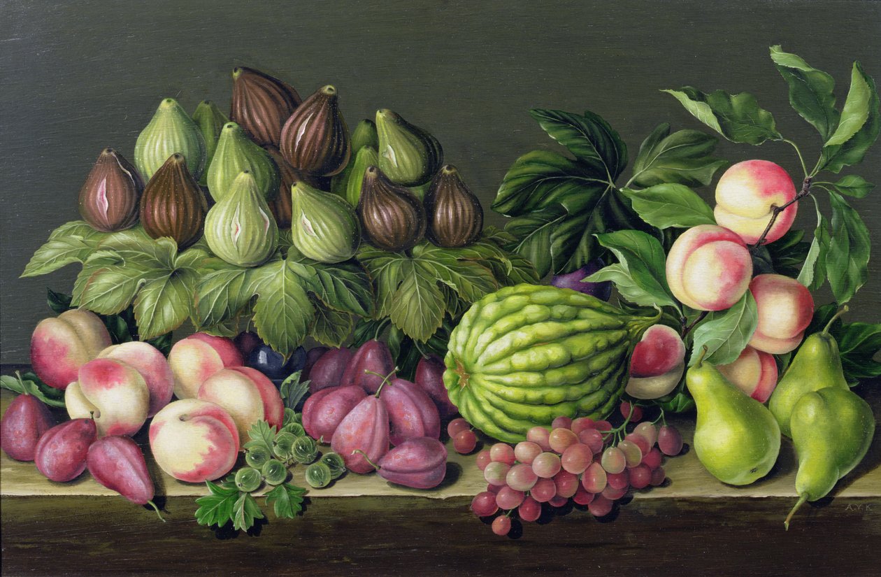 Figi, melon i agrest, 1998 autorstwa Amelia Kleiser