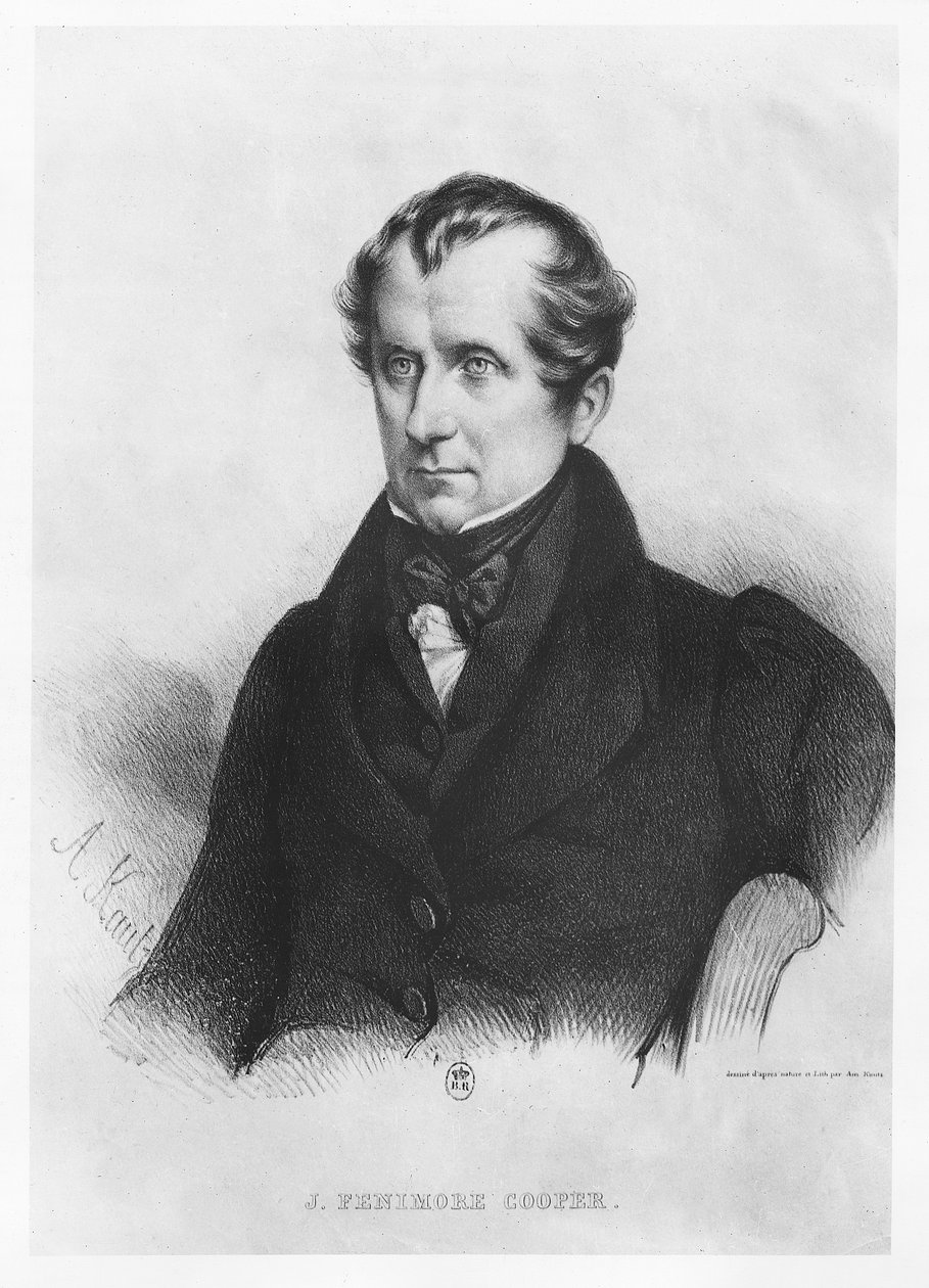 James Fenimore Cooper autorstwa Amelie de Lacepede