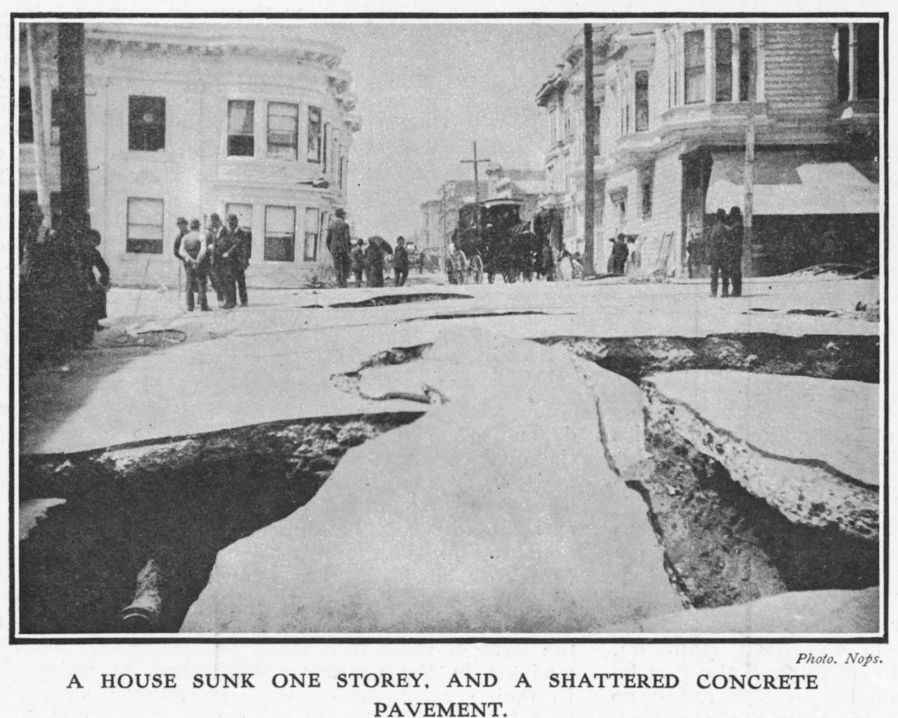 Następstwa trzęsienia ziemi w San Francisco z 1906 r., 1906 autorstwa American Photographer