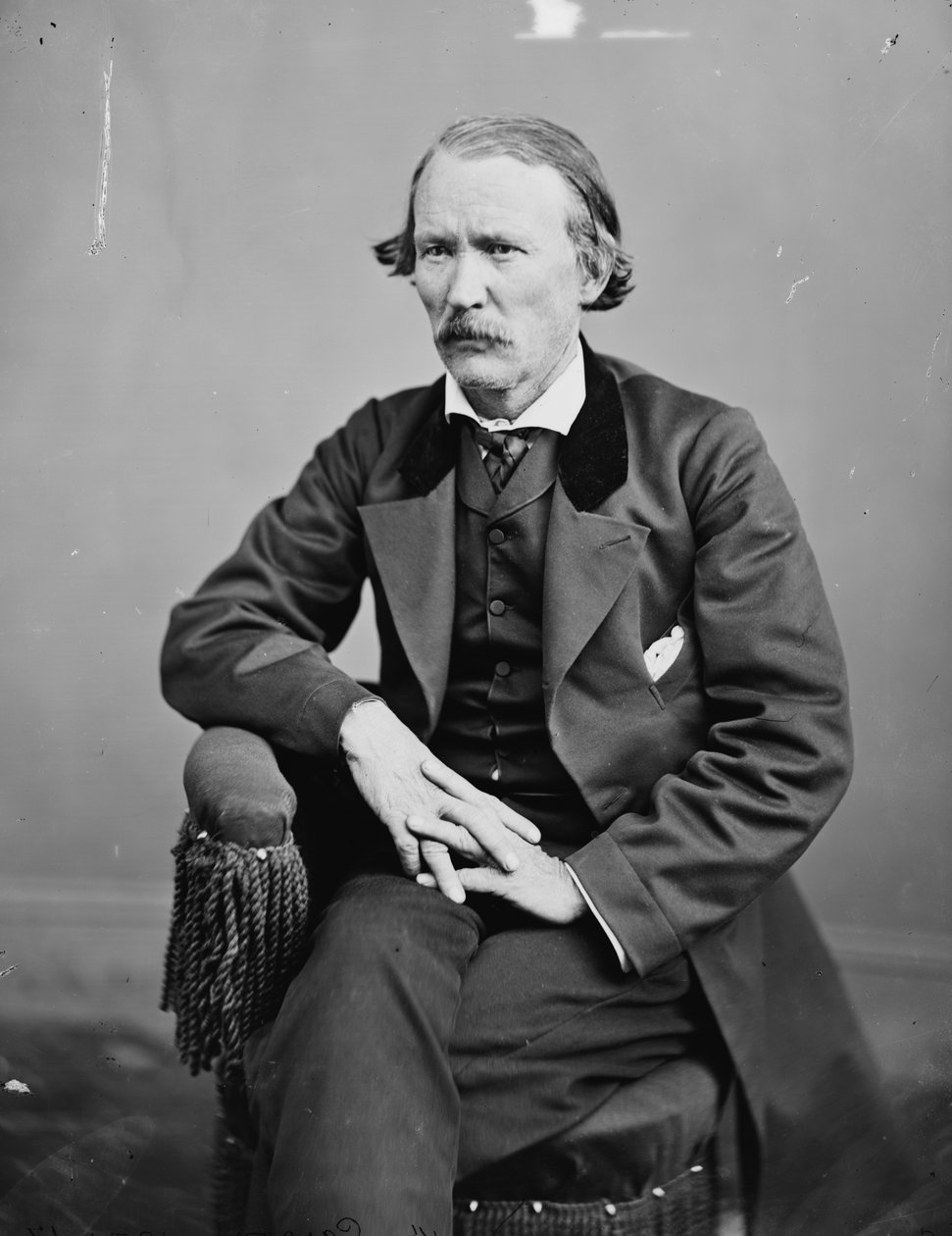 Christopher (Kit) Carson, ok. 1860-75 autorstwa American Photographer