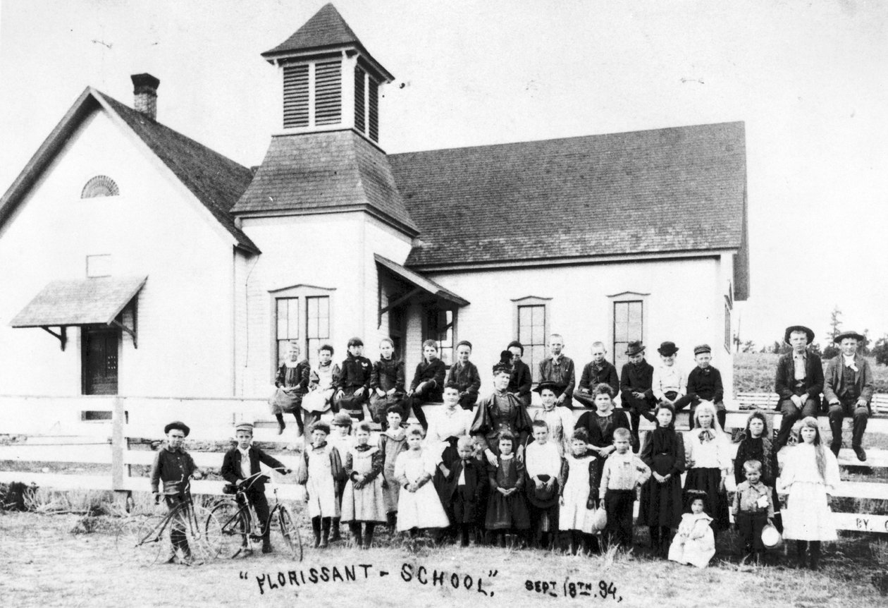 Szkoła Florissant, 1894 autorstwa American Photographer