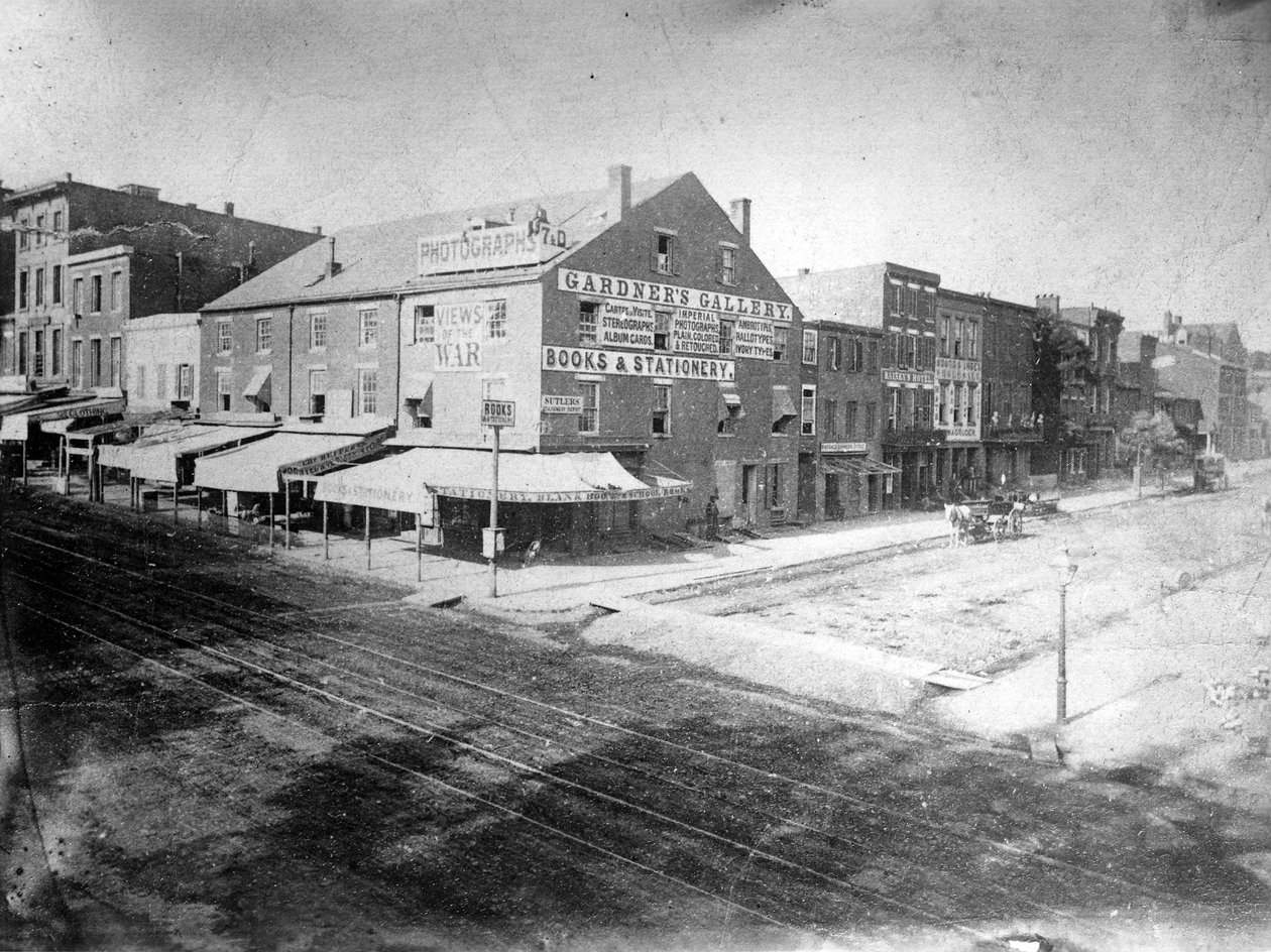 Galeria Gardnerów, Waszyngton, po 1863 r. autorstwa American Photographer