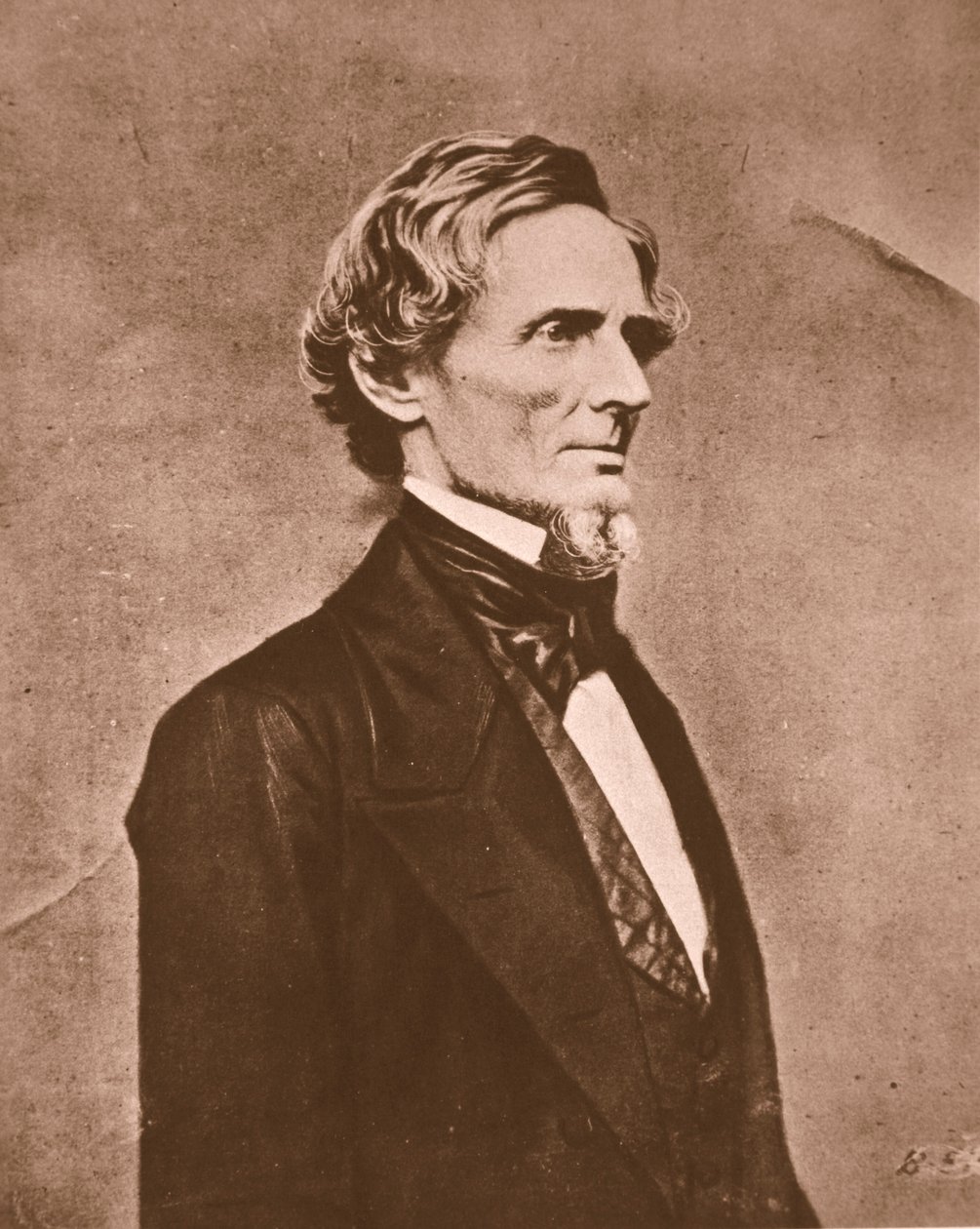 Jefferson Davis (zdjęcie w sepii) autorstwa American Photographer